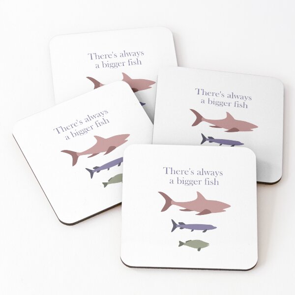 Item preview, There's Always a Bigger Fish designed and sold by Passion-Palette.