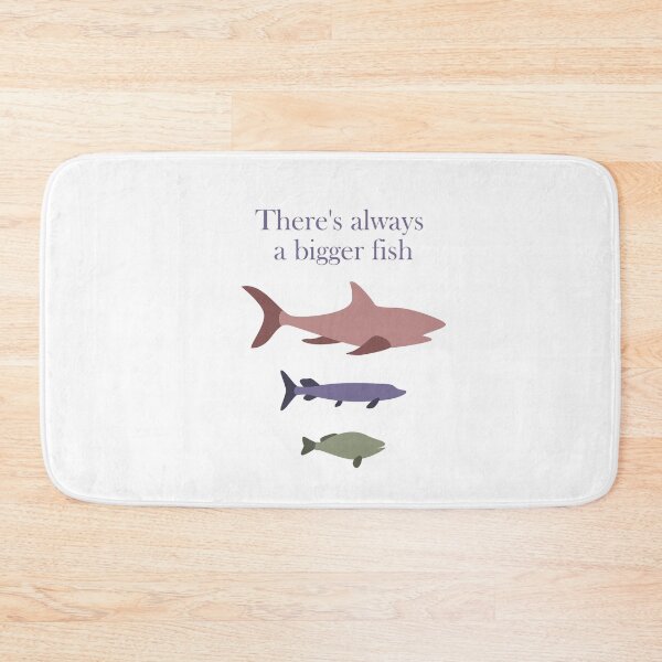 Item preview, There's Always a Bigger Fish designed and sold by Passion-Palette.