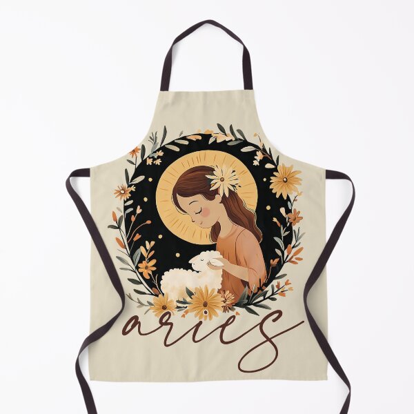 Item preview, Aries Boho Zodiac Celestial Feminine Astrology Art designed and sold by TuncGK.