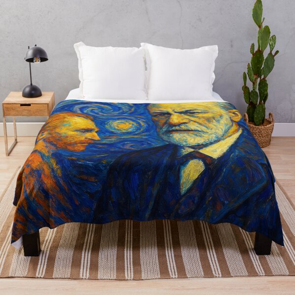 Item preview, Freud and Van Gogh Imagined by Leonid R Bozio designed and sold by The Great Art.