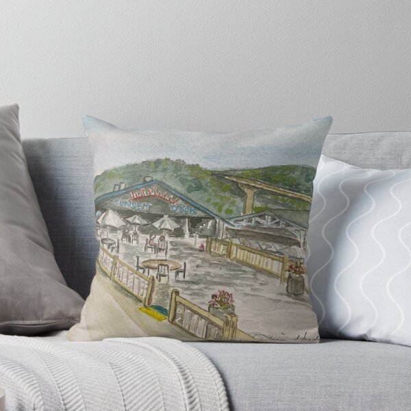 Item preview, Sunset Dock designed and sold by LisaHuddlestonArt.