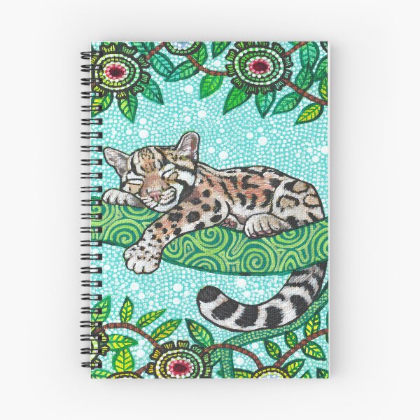 Item preview, Sleeping Young Clouded Leopard designed and sold by ManonElmendorp.