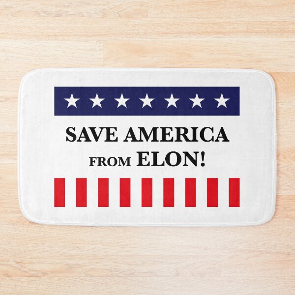 Item preview, Save America From Elon! (USA) designed and sold by MrFaulbaum.