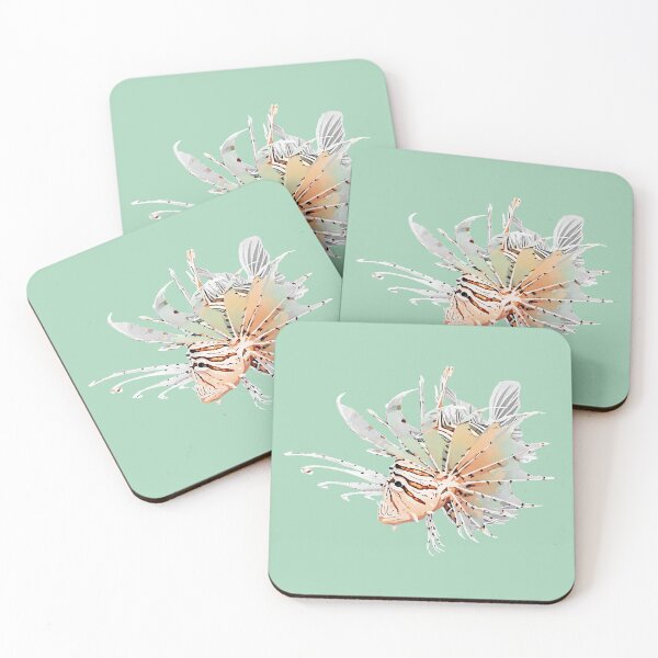Item preview, Graphic Lionfish Scorpionfish - Fish Print Ocean-Inspired - Scuba Diving Lover designed and sold by RainbowGuacamol.