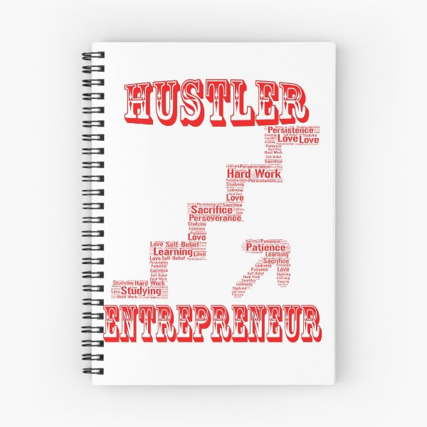 Item preview, Hustler Entrepreneur with Red Stairs of Sacrifice designed and sold by teebrandz.