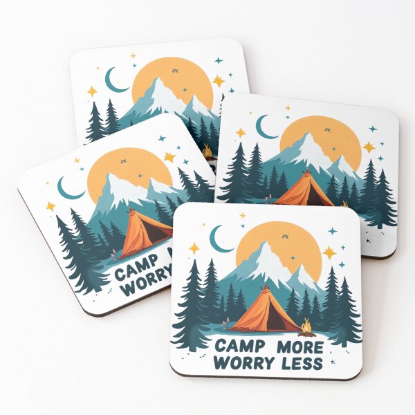 Item preview, Nature Escape - Camping Under the Stars designed and sold by latelierdechris.