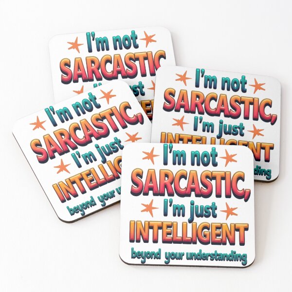 Item preview, Humor and Sarcasm - Clever and Funny Design designed and sold by latelierdechris.
