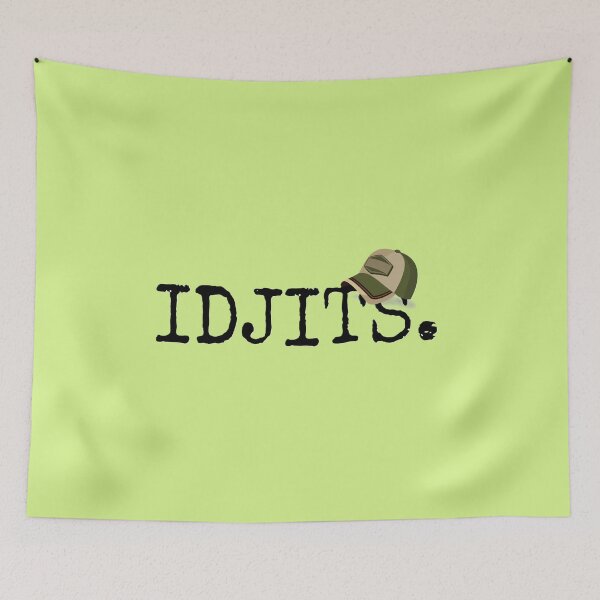Item preview, Idjits designed and sold by Lyrics Sky.