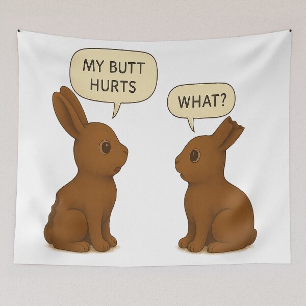Item preview, Rabbit misunderstanding designed and sold by Kunst-Shirt.