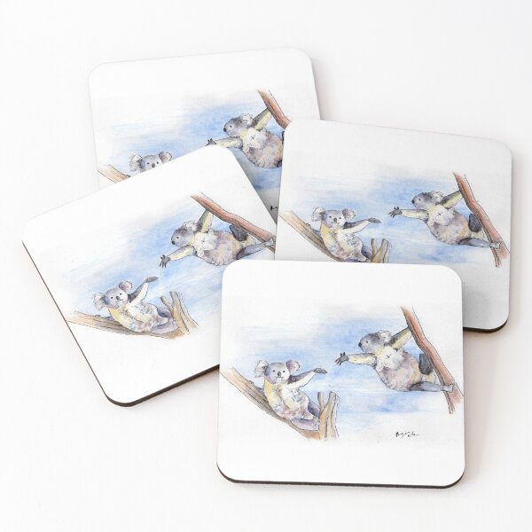 Item preview, The Creation of Adam with Koalas designed and sold by Studio-Megumi.
