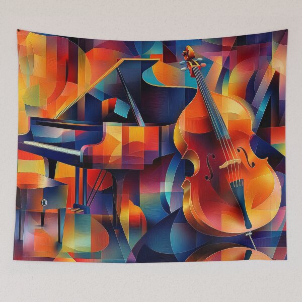 Item preview, Copy of Modern Abstract Music Illustration designed and sold by MargaretWiktor.