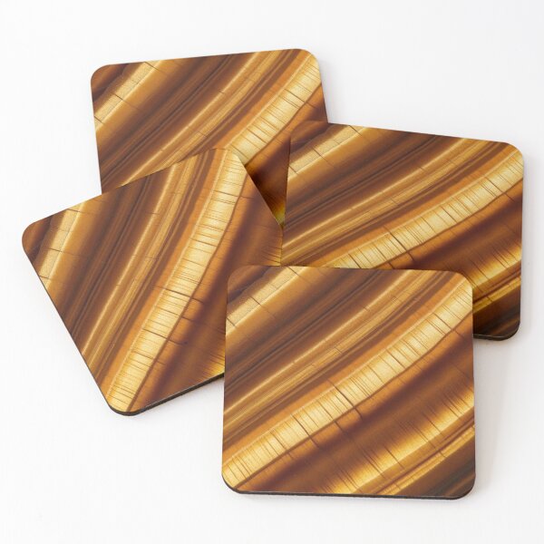 Item preview, Golden Tiger Eye Quartz Gemstone Texture designed and sold by SurfaceCraft Studio.