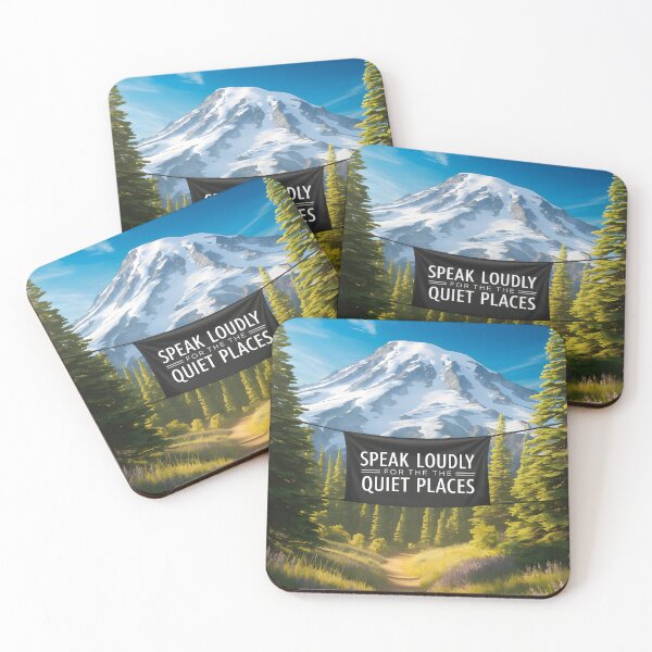 Item preview, Protect National Parks: Speak Loudly for Our Quiet Places designed and sold by ACuriousshoppe.