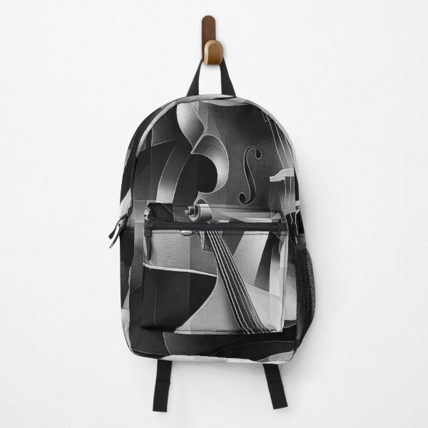 Item preview, Abstract Cello and Piano Art in Black and White designed and sold by MargaretWiktor.