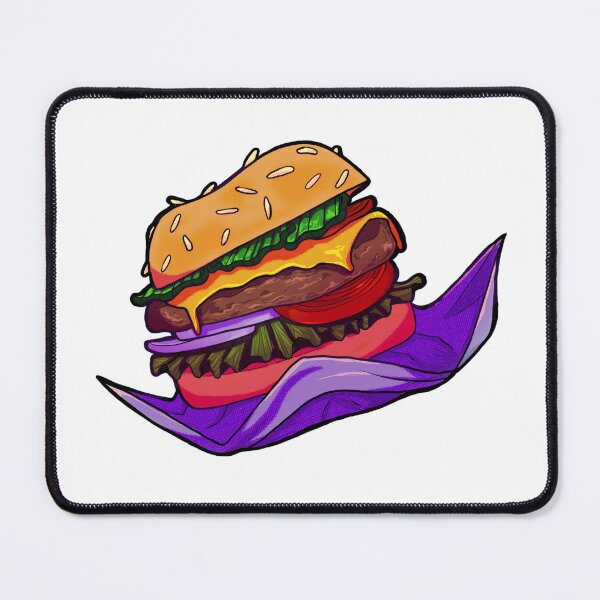 Item preview, Burger food  combo meal drawing kodatboy designed and sold by KoDatBoy.