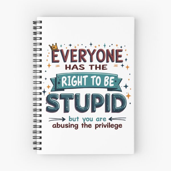 Item preview, Abuse of Stupidity - Design Humor and Sarcasm designed and sold by latelierdechris.