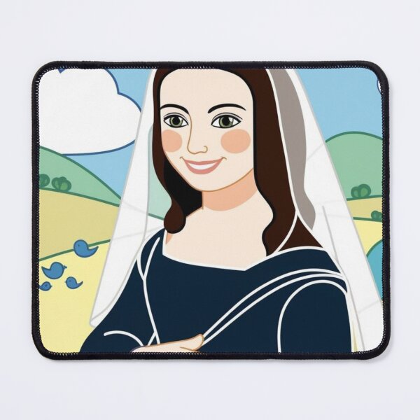 Item preview, Smiling Enigma – Animated Mona Lisa designed and sold by TheCreativeVLT.