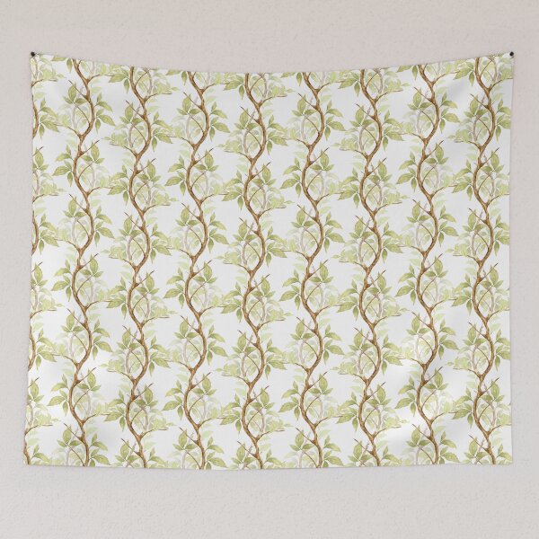 Item preview, Green leafy branches designed and sold by Gribanessa.