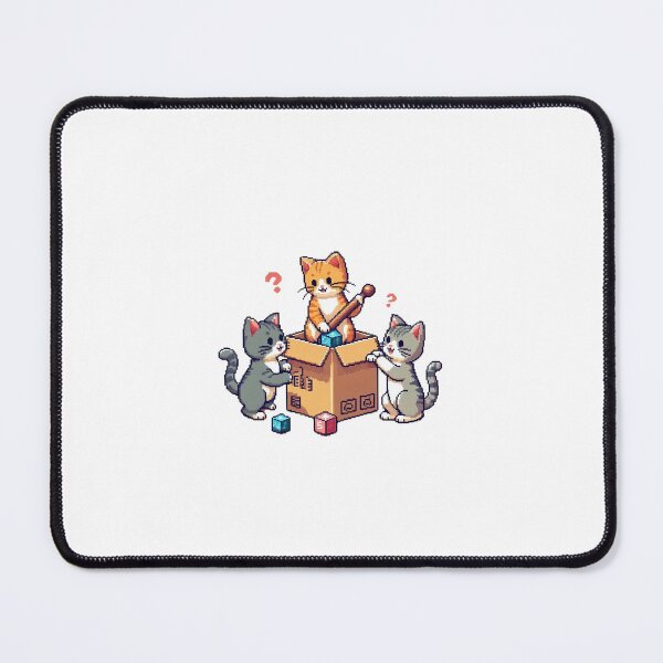 Item preview, Cats Playing With Boxes designed and sold by CosmicPalace.