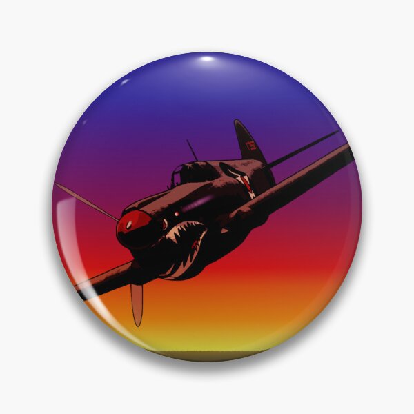 Item preview, WW2 Fighter Sunset designed and sold by LeftoverKittyCo.