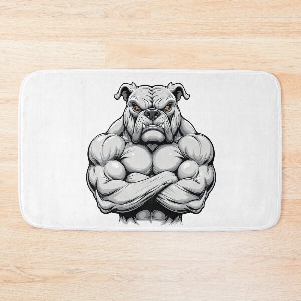 Item preview, Muscled Bulldog - Strength and Athletic Style designed and sold by latelierdechris.