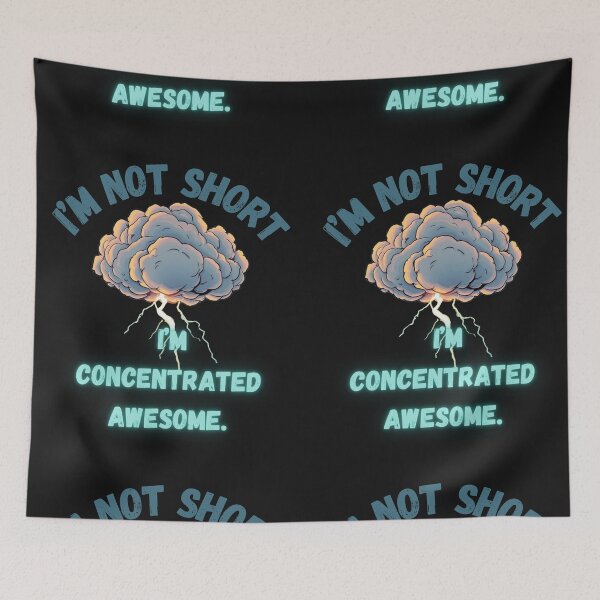 Item preview, I’m not short, I’m concentrated awesome. designed and sold by adamlach88.