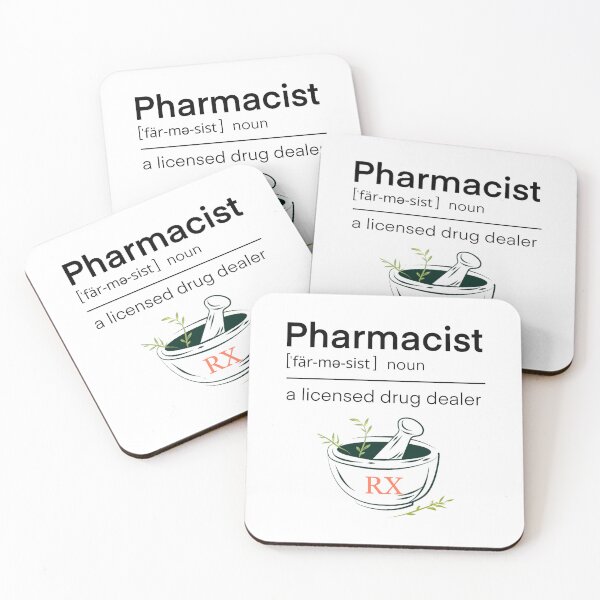 Item preview, Funny Pharmacist Gift – "Pharmacist Definition: A Licensed Drug Dealer" designed and sold by LiLohaveaplan.