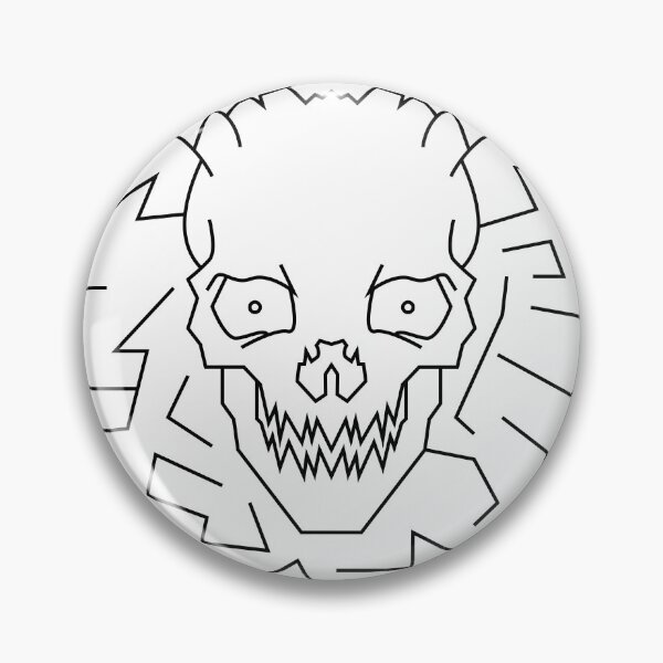 Item preview, Death's labyrinth with horns and maze-like background designed and sold by estebansequeira.