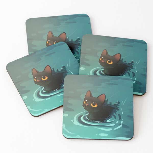 Item preview, flow cat t-shirt designed and sold by KanartMerch.