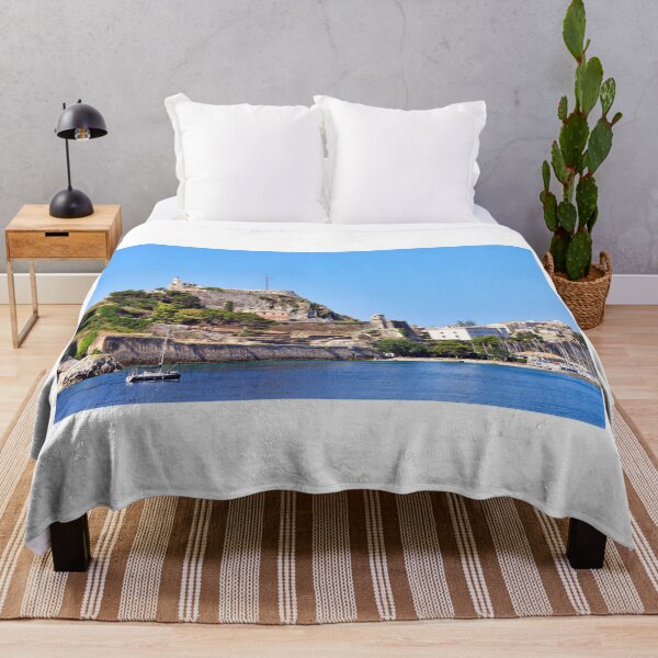 Item preview, Old Corfu fortress landmark,summer season,Greece designed and sold by goceris.