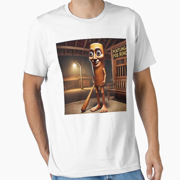 Vista previa del artículo con la obra «Tung Tung Tung Sahur CEREBROS», diseñado y vendido por BRAINROTWEAR.