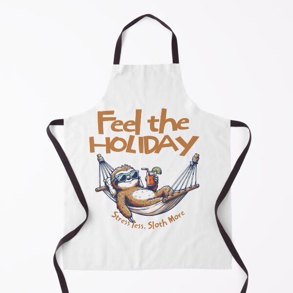 Item preview, "Unwind with the Ultimate Holiday Sloth: Stress Less and Enjoy More!" designed and sold by yasarstore.