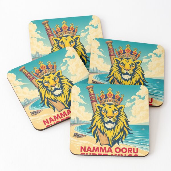 Item preview, Namma Ooru Super Kings designed and sold by ROCKSTARARUN.