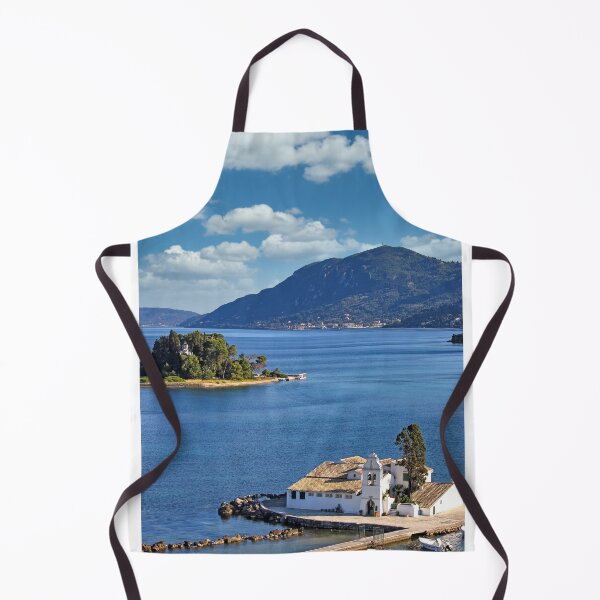 Item preview, Vlacherna monastery and Mouse island , Corfu island, Greece designed and sold by goceris.