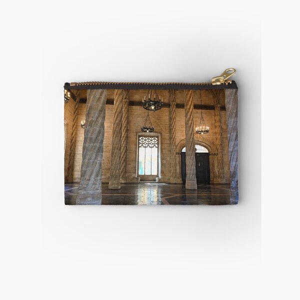 Item preview, The Llotja de la Seda silk market stone columns interior,Valencia,Spain  designed and sold by goceris.