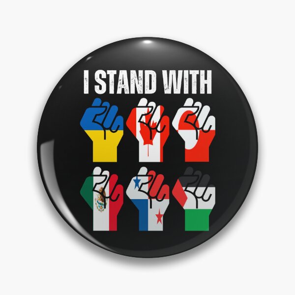 Item preview, I stand with Ukraine Canada Greenland Mexico Panama Gaza 2025 designed and sold by erozzz.