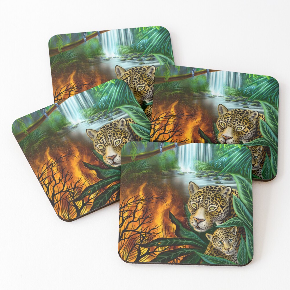 Item preview, Coasters (Set of 4) designed and sold by AerhalevArt.