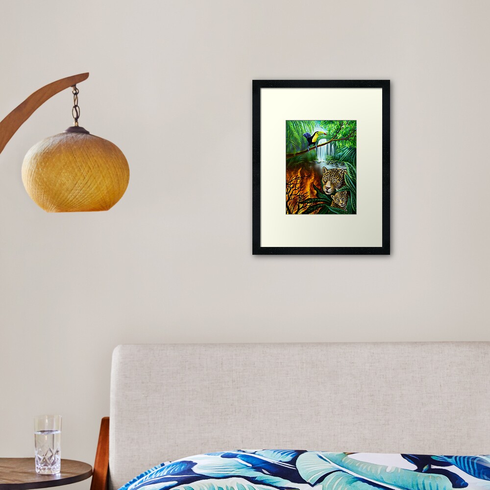 Item preview, Framed Art Print designed and sold by AerhalevArt.