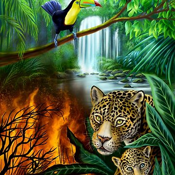 Artwork thumbnail, Jungle Cosmos by AerhalevArt
