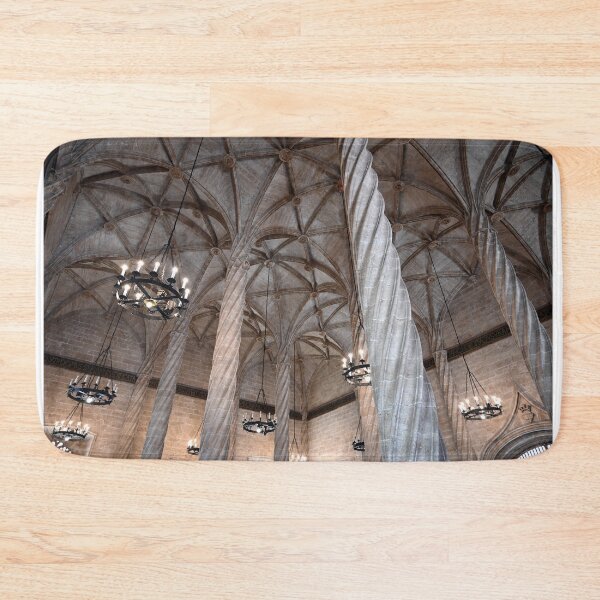 Item preview, The Llotja de la Seda silk market interior,ceiling detail,Valencia,Spain  designed and sold by goceris.