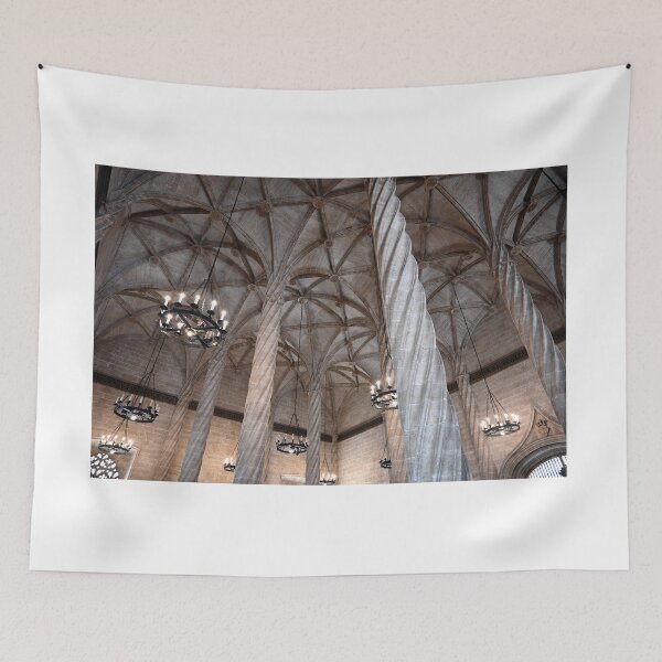 Item preview, The Llotja de la Seda silk market interior,ceiling detail,Valencia,Spain  designed and sold by goceris.