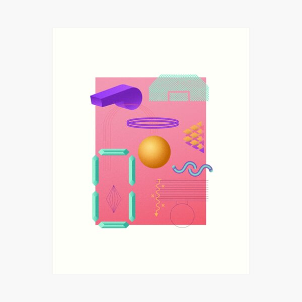 Pink — March Radness Art Print