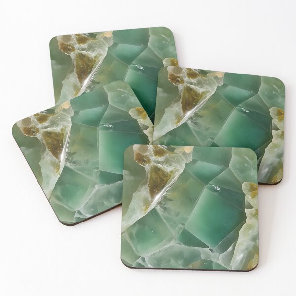 Item preview, Polished Fluorite Gemstone Texture Close-Up designed and sold by SurfaceCraft Studio.