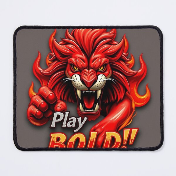 Item preview, Play Bold with Red Lion designed and sold by ROCKSTARARUN.