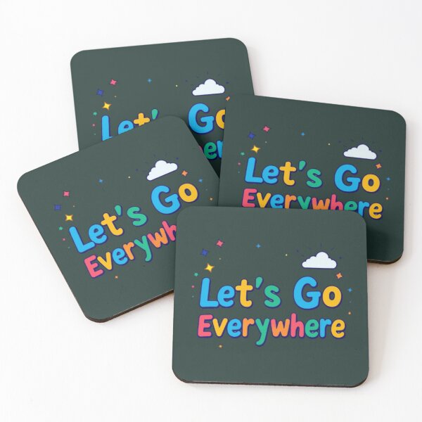 Item preview, Lets Go Everywhere. designed and sold by Shivam Arora.
