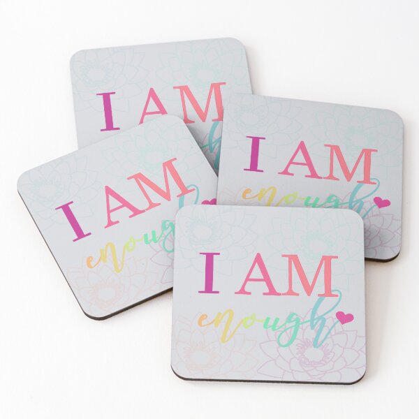 Item preview, I am enough  designed and sold by Art-by-Nessa.