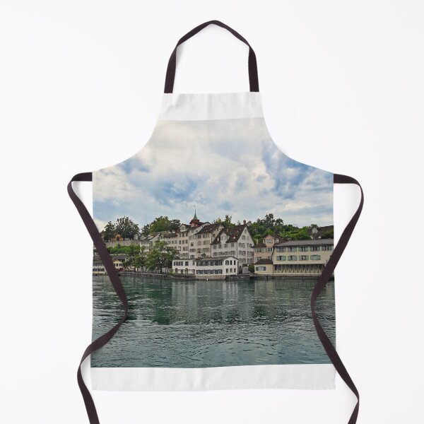 Item preview, St. Peter churchand Lindenhof riverside,Limmet river,old town Zurich, Switzerland designed and sold by goceris.