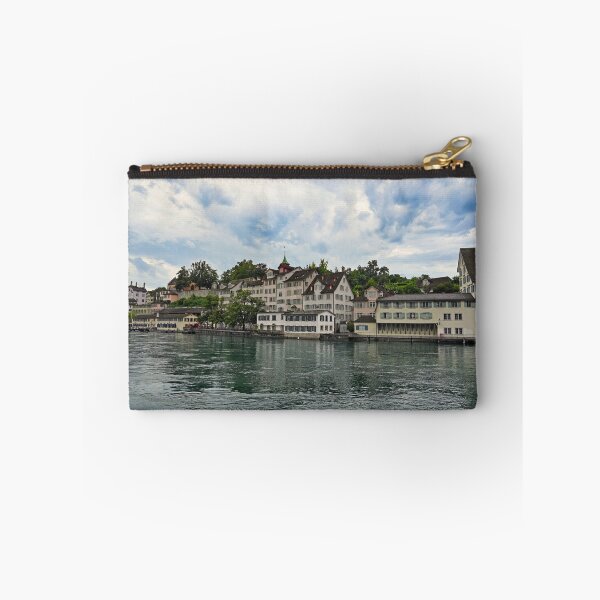 Item preview, St. Peter churchand Lindenhof riverside,Limmet river,old town Zurich, Switzerland designed and sold by goceris.