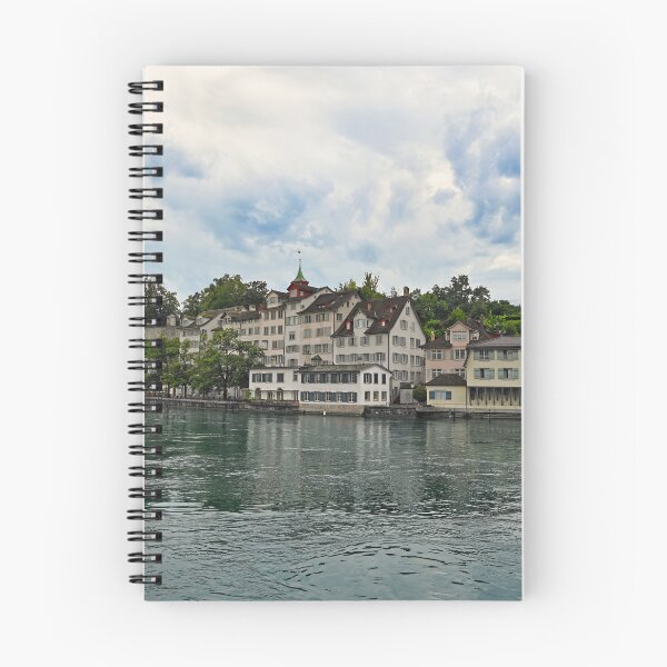 Item preview, St. Peter churchand Lindenhof riverside,Limmet river,old town Zurich, Switzerland designed and sold by goceris.
