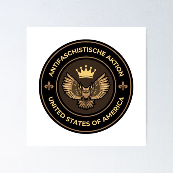 Item preview, Antifa Aktion USA designed and sold by TrendNest Designs USA.